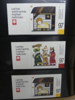 BRD Bund Caritas-Markenheftchen gestempelt besammelt im Safe Binder #LY294