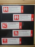 BRD Bund Arbeiterwohlfahrt Markenheftchen gest. besaa. im Einsteckalbum #LY298