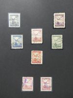 Alle Welt Luftpostmarken dual besammelt im Safe Binder #LY307