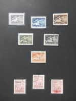Alle Welt Luftpostmarken dual besammelt im Safe Binder #LY307