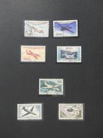 Alle Welt Luftpostmarken dual besammelt im Safe Binder #LY307
