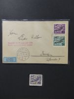 Alle Welt Luftpostmarken dual besammelt im Safe Binder #LY307