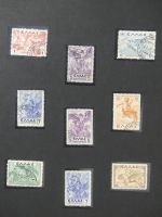 Alle Welt Luftpostmarken dual besammelt im Safe Binder #LY307