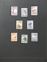 Alle Welt Luftpostmarken dual besammelt im Safe Binder #LY307