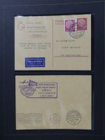 Alle Welt Luftpostmarken dual besammelt im Safe Binder #LY307