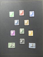 Alle Welt Luftpostmarken dual besammelt im Safe Binder #LY307