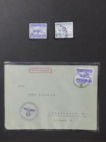 Alle Welt Luftpostmarken dual besammelt im Safe Binder #LY307