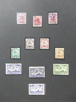 Alle Welt Luftpostmarken dual besammelt im Safe Binder #LY307