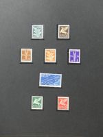 Alle Welt Luftpostmarken dual besammelt im Safe Binder #LY307