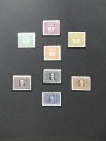 Alle Welt Luftpostmarken dual besammelt im Safe Binder #LY307