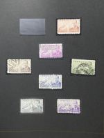 Alle Welt Luftpostmarken dual besammelt im Safe Binder #LY307
