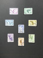 Alle Welt Luftpostmarken dual besammelt im Safe Binder #LY307