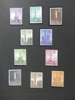Alle Welt Luftpostmarken dual besammelt im Safe Binder #LY307