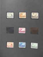 Alle Welt Luftpostmarken dual besammelt im Safe Binder #LY307