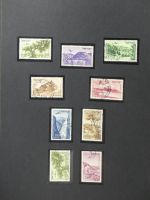 Alle Welt Luftpostmarken dual besammelt im Safe Binder #LY307