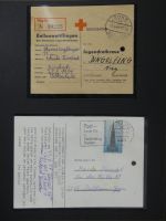 Alle Welt Luftpostmarken dual besammelt im Safe Binder #LY307