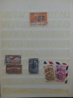 Alle Welt Luftpostmarken dual besammelt im Safe Binder #LY307
