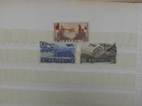 Alle Welt Luftpostmarken dual besammelt im Safe Binder #LY307
