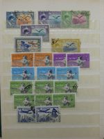 Alle Welt Luftpostmarken dual besammelt im Safe Binder #LY307