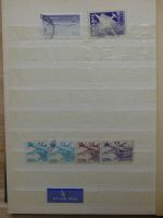 Alle Welt Luftpostmarken dual besammelt im Safe Binder #LY307