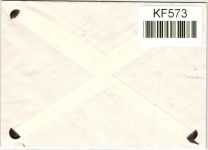 Deutsches Reich 669 auf Brief als Einzelfrankatur #KF573