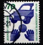 Berlin Jahrgang 1973 gestempelt ohne C/D #B-O-1973
