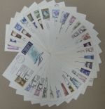 Österreich 80 unterschiedliche Ersttagsflugbelege mit Austrian Airlines #IM755