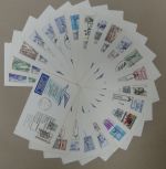 Österreich 80 unterschiedliche Ersttagsflugbelege mit Austrian Airlines #IM755