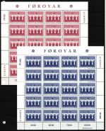 Färöer 97-98 postfrisch als Kleinbögen, Cept #JV030