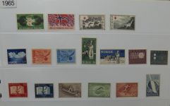 Norwegen ab 1942 teilbesammelt, mit Extras im Safe Binder #LY417