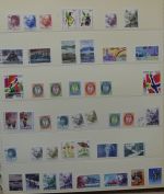 Norwegen ab 1942 teilbesammelt, mit Extras im Safe Binder #LY417