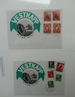 Norwegen ab 1942 teilbesammelt, mit Extras im Safe Binder #LY417