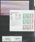 Grönland Lot Markenheftchen postfrisch 8 Stück #KB697