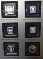 Alle Welt Sammlung die wertvollsten Briefmarken der Welt in Silber #LY475