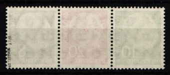 BRD Bund Zd W 22 Y II postfrisch geprüft Schlegel BPP #KO538