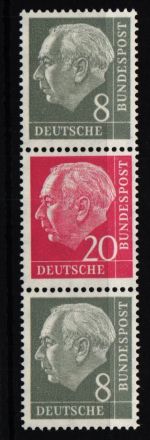 BRD Bund Zd S 50 Y II postfrisch geprüft Schlegel BPP #KO541