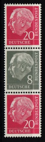 BRD Bund Zd S 52 Y II postfrisch geprüft Schlegel BPP #KO542