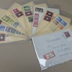 Saarland Lot auf Brief Bund - Saar - Spielereien mit Besseren #IM794