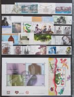 BRD Bund Jahrgang 2001 gestempelt meist mit Abostempeln ohne SK #BRD-O-2001