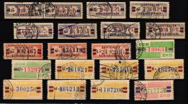 DDR Dienstmarken Lot gestempelt alle geprüft #KR280