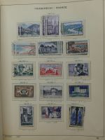 Frankreich ab 1945 dual teilbesammelt im Leuchtturm Vordruck #LY497