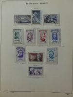Frankreich ab 1945 dual teilbesammelt im Leuchtturm Vordruck #LY497