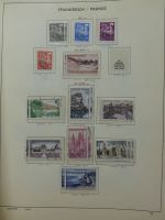 Frankreich ab 1945 dual teilbesammelt im Leuchtturm Vordruck #LY497
