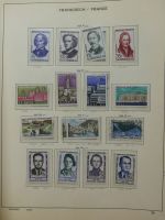 Frankreich ab 1945 dual teilbesammelt im Leuchtturm Vordruck #LY497