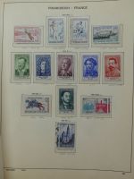 Frankreich ab 1945 dual teilbesammelt im Leuchtturm Vordruck #LY497