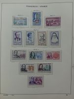 Frankreich ab 1945 dual teilbesammelt im Leuchtturm Vordruck #LY497
