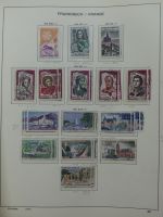 Frankreich ab 1945 dual teilbesammelt im Leuchtturm Vordruck #LY497