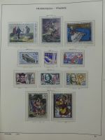 Frankreich ab 1945 dual teilbesammelt im Leuchtturm Vordruck #LY497