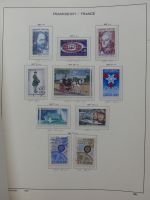 Frankreich ab 1945 dual teilbesammelt im Leuchtturm Vordruck #LY497