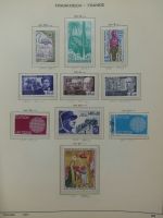 Frankreich ab 1945 dual teilbesammelt im Leuchtturm Vordruck #LY497